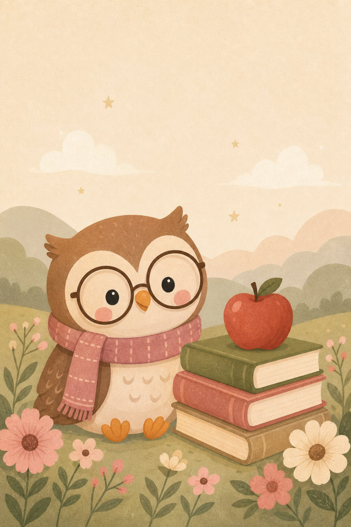 Wise Scholar teacher appreciation card