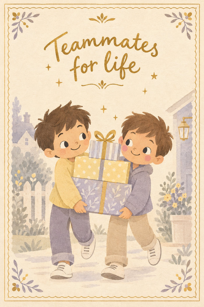 Brother Bond — birthday greeting card