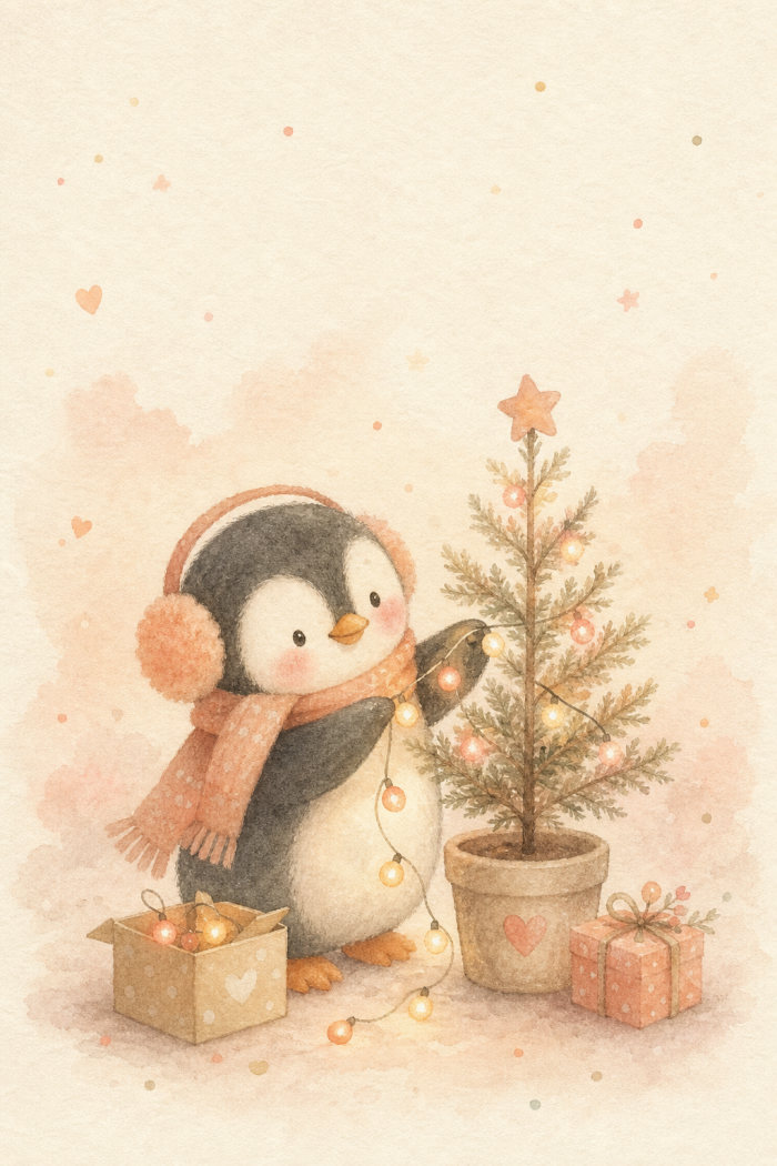 Cozy Decorations — christmas greeting card