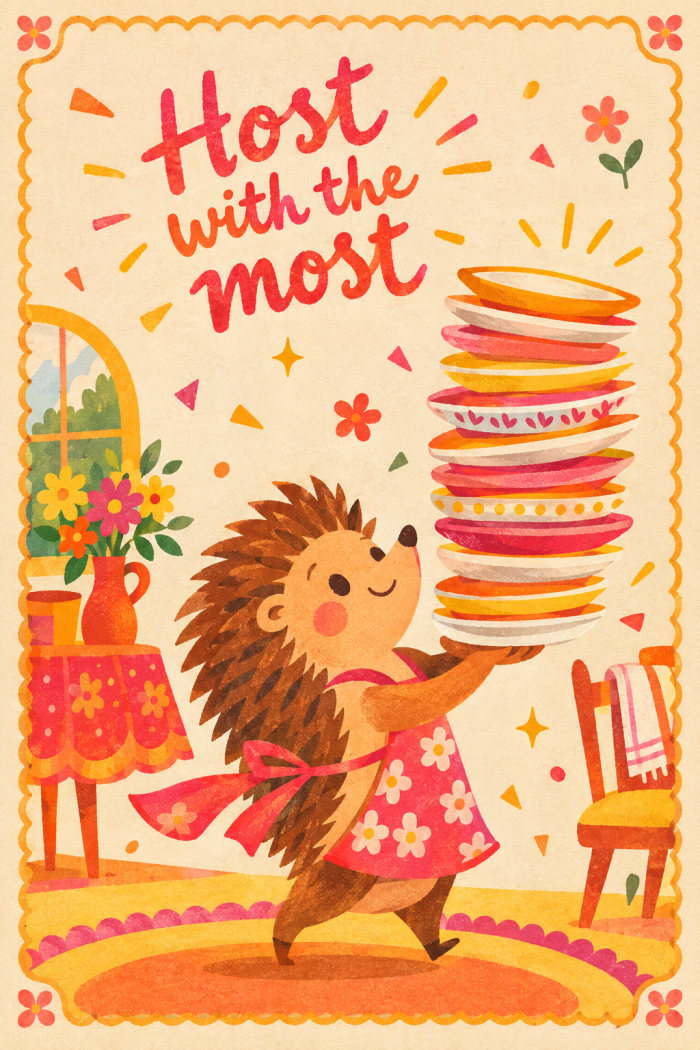 Stack Master — thank you greeting card