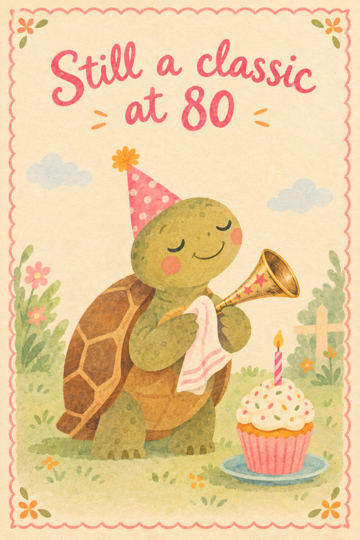 Tortoise Tune — birthday greeting card