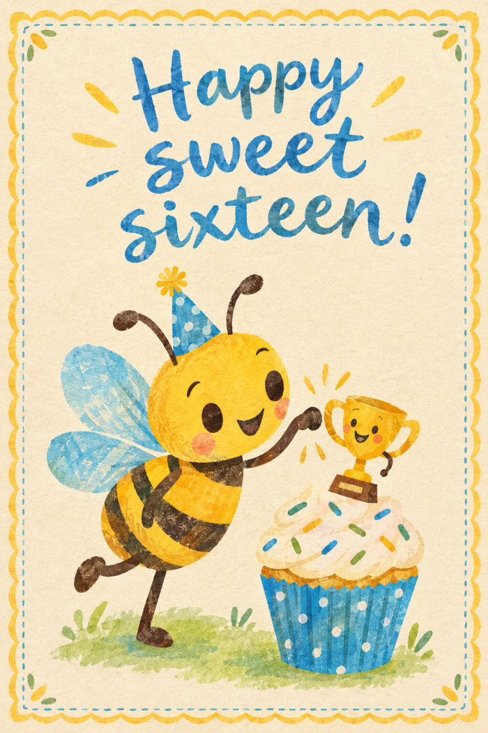 Trophy Fistbump — birthday greeting card