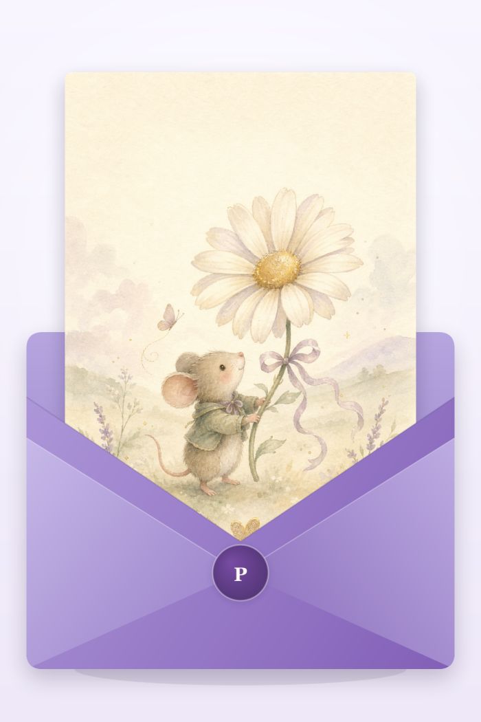 Tiny Gratitude — elegant style thank you greeting card